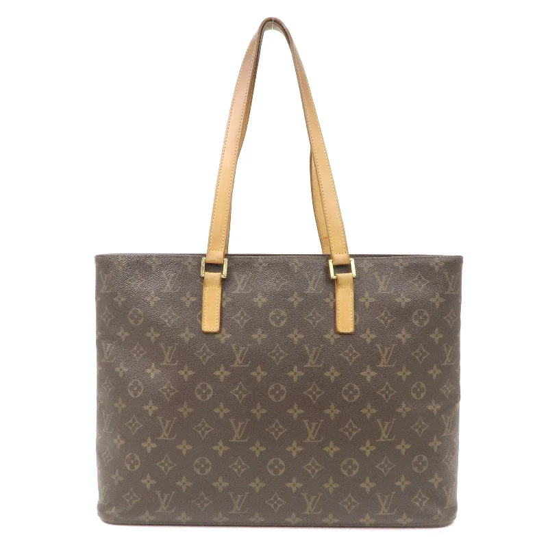 Louis Vuitton Monogram Luco Tote Bag Hand Bag Brown M51155