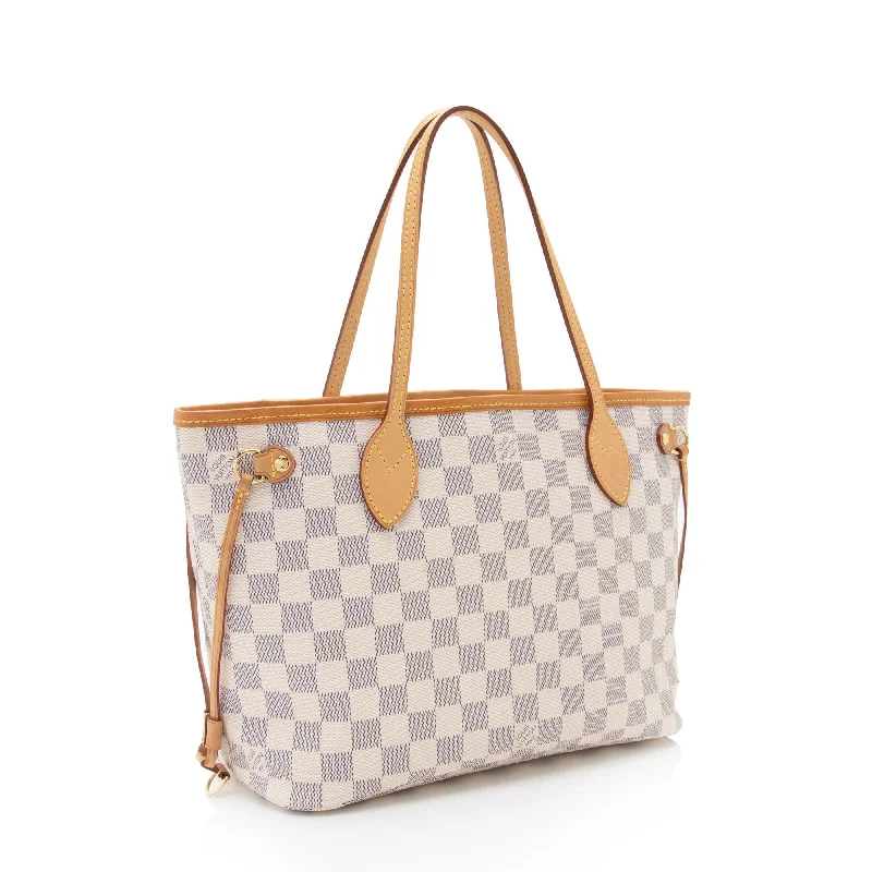 Louis Vuitton Damier Azur Neverfull PM Tote (JcINxN)