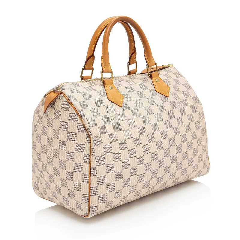 Louis Vuitton Damier Azur Speedy 30 Satchel (bZTiPn)