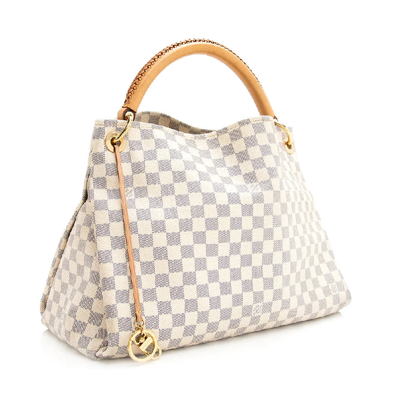 Louis Vuitton Damier Azur Artsy MM Shoulder Bag (20334)