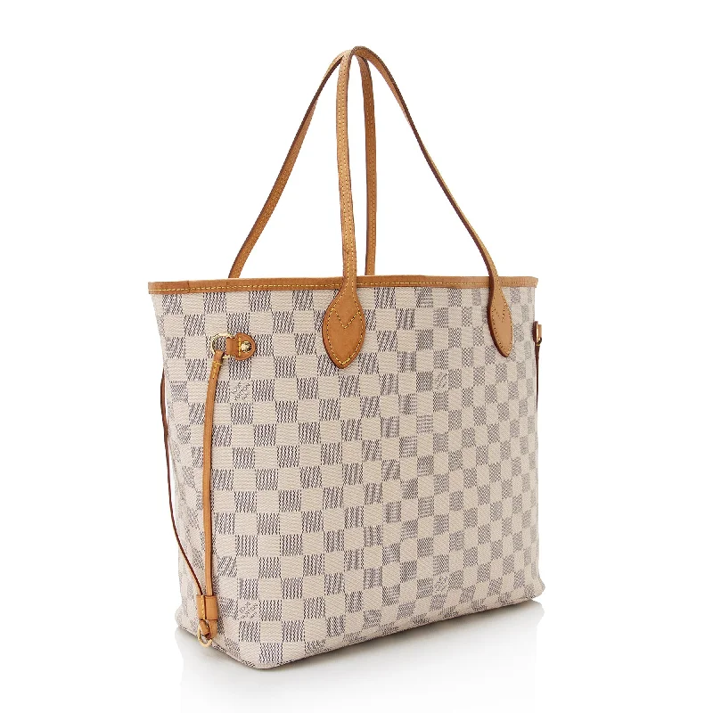 Louis Vuitton Damier Azur Neverfull MM Tote (22467)