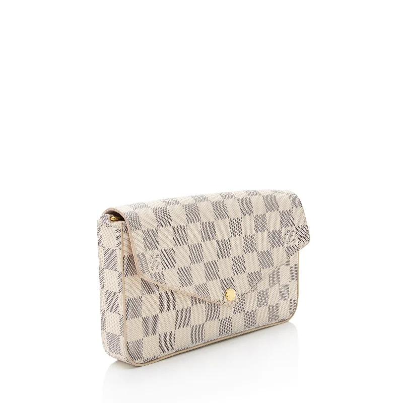 Louis Vuitton Damier Azur Felicie Pochette - FINAL SALE (z9jSY5)