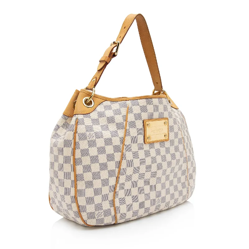 Louis Vuitton Damier Azur Galliera PM Shoulder Bag (VzGZLH)