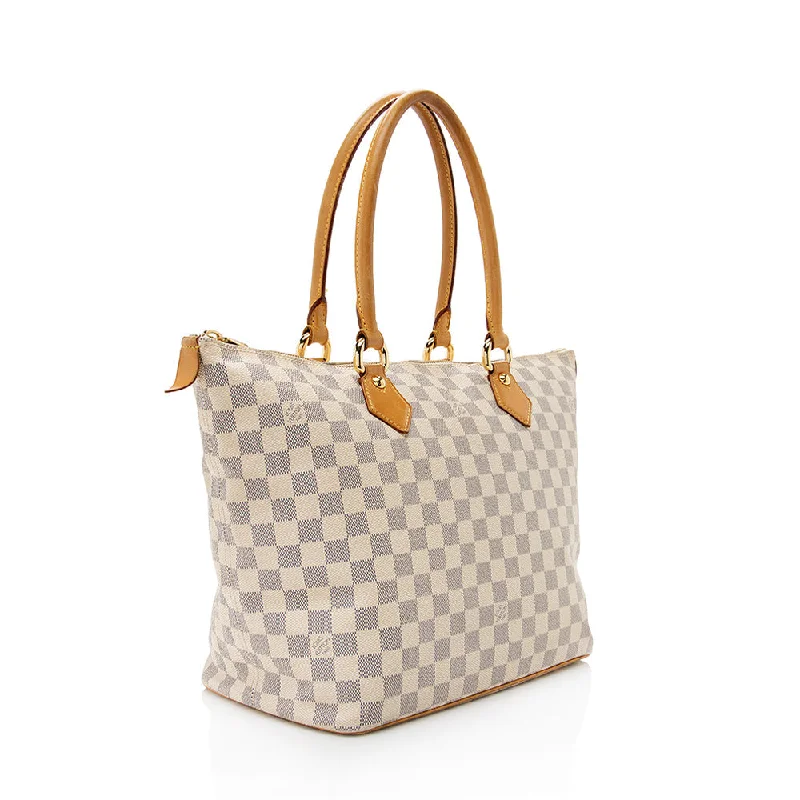 Louis Vuitton Damier Azur Saleya MM Tote (18131)