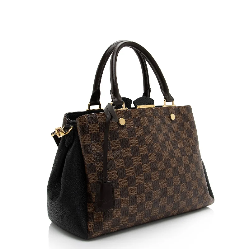 Louis Vuitton Damier Ebene Brittany Satchel (dcpGO5)