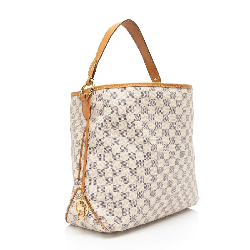 Louis Vuitton Damier Azur Delightful MM Shoulder Bag (TxIVzX)