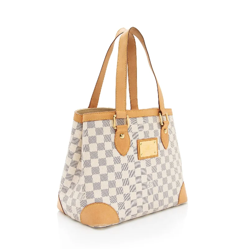 Louis Vuitton Damier Azur Hampstead PM Tote (Nqbh0Z)