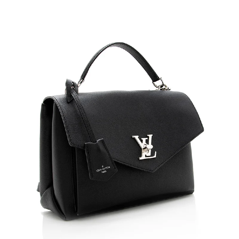 Louis Vuitton Calfskin Mylockme Satchel (18939)