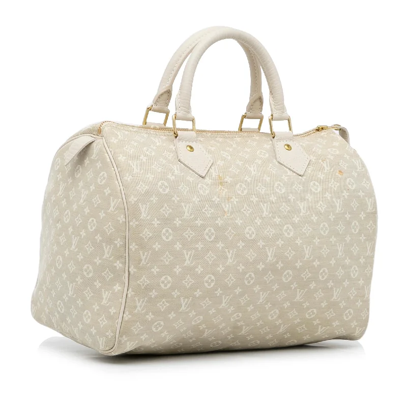 Louis Vuitton Monogram Mini Lin Speedy 30